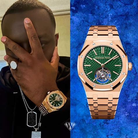 Maître Gims Rocks the Audemars Piguet Royal Oak .